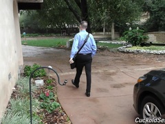 アナル, デカパイ, ブロンド, 浮気する, ダブル開発, 顔射, 毛深い, 小柄