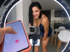 Fille latino, Masturbation, Jouets