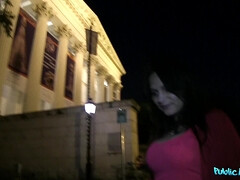 Amateur, Culo, Chica, Mamada, Al aire libre, Público