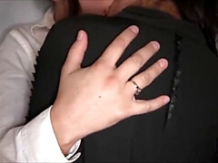 Sinn Sage & Georgia Jones Hot Lesbian Kissing & Moaning Topless