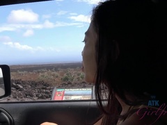 Aziatisch, Vingeren, Klein, Gezichtspunt, Kut duiken, Mager, Tieten likken, Bekijker