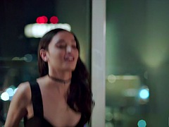 Anal, Lécher le cul, Sucer une bite, Brunette brune, Éjaculation interne, Béant, Léchez, De plein air