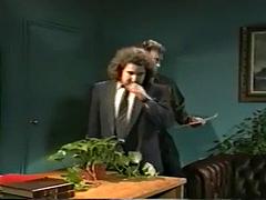 Chica, Rubia, Mamada, Corridas, Lesbiana, Oficina, Clasico