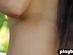 Aziatisch, Bruinharig, Hd, Naakt, Softcore pornografie, Alleen, Tiener, Tieten likken