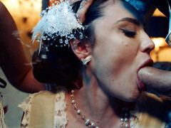 Sperma shot, Hondjeshouding, Jurk, Interraciaal, Latijnse vrouw, Doordringend, Sokken, Speelgoed