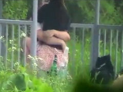 Amateur, De plein air, Public, Réalité, Adolescente, Voyeur