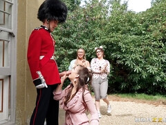 デカパイ, フェラチオ, 茶髪の, イマラチオ, オッパイの