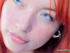 Leie, Arsch, Hd, Selbstgemacht, Latina, Rotschopf, Tätowierung, Spielzeuge