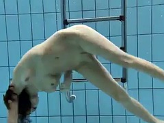 オナニー, プール, 公共, 水中