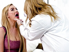 Anal, Gros seins, Blonde, Lesbienne, Masturbation, Rasée, Maigrichonne, Nénés