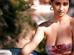 Nympho with big boobs showcasing her amazing physique