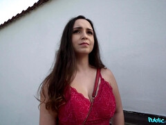 Amateur, Chica, Morena, Checa, Sexo duro, Pov, Público, Mojado