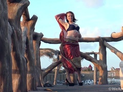 Kont, Bruinharig, Harig, Ondergoed, Masturbatie, Buiten