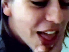 Leie, Wohlbeleibte schöne frauen, Blondine, Blasen, Spermaladung