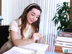 ブロンド, バック, 指いじり, 目瞪口呆, 手コキする, オナニー, 女子高生, ティーン