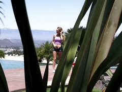 Rubia, Mamada, Tetona, Engañando, Corridas faciales, Desnudo, Tetas naturales, Tetas