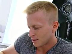 Anal, Blonde, Sucer une bite, Tir de sperme, Européenne, Hard, Nénés