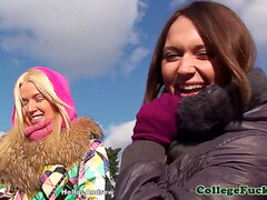 Coed group, college coeds, teens (18+) xxx