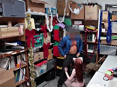 Redhead chick Krystal Orchid pays for her freedom