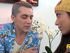 フェラチオ, 茶髪の, イく瞬間, バック, なめる, オマンコ, ラフ, 剃毛