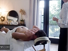 Deeper. Masseuse Skye Seduces Married Man Against his Will