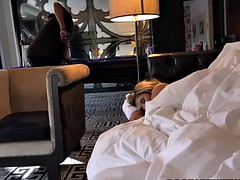 デカチン, ブロンド, 巨乳な, 顔射, 異人種間, フェラする, タトゥー