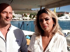 Gros seins, Blonde, Sucer une bite, Plantureuse, Hard, De plein air, Actrice du porno, Pov