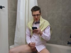 Anaal, Badkamer, Grote mammen, Blond, Hd, Panty, Douche, Tatoeage
