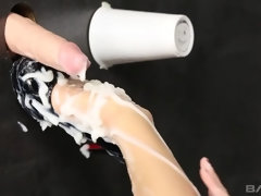 Morena, Europeo, Lencería, Masturbación, Perforación, Solo, Tatuaje, Juguetes