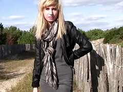 素人, ブロンド, はじめて, 露出狂, Hd, オナニー, アウトドア, 一人