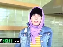 Arabisch, Zichtbare schaamlippen, Hondjeshouding, Hd, Monster, Gezichtspunt, Mager, Tieten likken