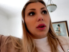 Amateur, Rubia, Corridas faciales, Al aire libre, Público