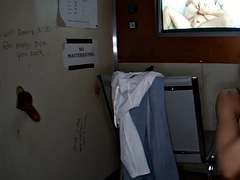 Slim Sindy Lange hit by a big dong