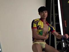 Asiático, Corridas, Gay, Pajear, Masturbación, Solo