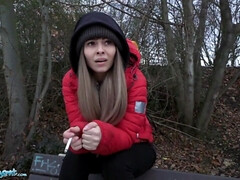 18 jaar, Grote mammen, Vrouw, Hd, Gezichtspunt, Openbaar, Realiteit, Tieten likken