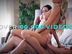 WE SWING BOTH WAYS - Wild Bisexual Threesome With Hot Inked Babe Rocky Emerson