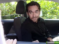 Arschlecken, Aus dem arsch in den mund, Grosser arsch, Grosse titten, Schwarz, Blasen, Aufs gesicht abspritzen, Titten