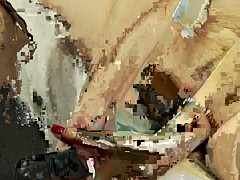 Brunette brune, Gode, Masturbation, Nénés, Jouets