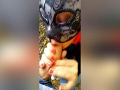 Enthousiasteling, Pijpbeurt, Diep in de keel, Hd, Tepels, Openbaar, Slikken, Tieten likken