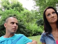 フェラチオ, 茶髪の, 浮気する, チェコ, ハードコア, Hd, アウトドア, ハメ撮り