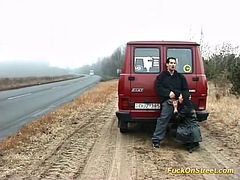 素人, フェラチオ, 車, カップル, 顔射, ハードコア, 公共, 現実