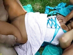 Grote mammen, Bruinharig, Groepseks ejactulatie, Diep in de keel, Hd, Feest, Ruw, Tiener