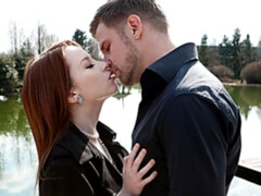 Grote lul, Flexibiel, Hardcore, Natuurlijke tieten, Klein, Roodharige vrouw, Mager, Tiener