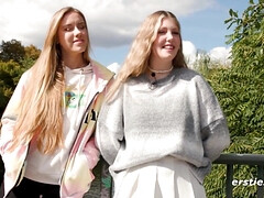 Amateur, Gros seins, Blonde, Lesbienne, Léchez, Seins naturels, Chatte, Rasée