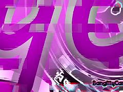 Asian nerd babe camgirl teen small tight pink pussy camshow