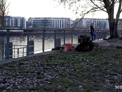 18, デカ尻, デカパイ, フェラチオ, イく瞬間, ドイツ人, お金, ティーン