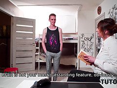 フェラチオ, エロ熟女, チン, バック, Hd, 熟年, スパイ, フェラする