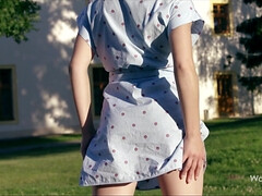 Amateur, Blonde, Hd, Lingerie, De plein air, Pov, Nénés