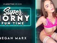 Spicy playful teen Megan Marx knows how to use this toy