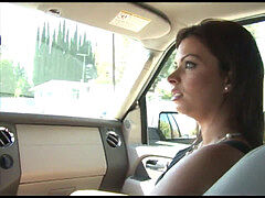 ベッドルーム, デカ尻, フェラチオ, 茶髪の, 眼鏡, 淫乱熟女, アウトドア